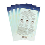 Pacifica Undereye Spot Serum Mask – Bright Eye Vitamin C Mask for Dark Circles & Hydration, Brightening Under Eye Treatment, Vegan & Cruelty-Free, 4 Pack