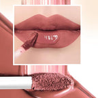 QiBest 12Pcs Velvet Matte Liquid Lipstick Makeup Sets for Women & Teens Gift, Waterproof Long Wear 24 Hours Nudes Burgundy Red Brown Lip Stain Kits, Non-Stick Cup Mate 24 Horas Lip Gloss Holiday Set