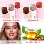 3Pcs Multi-Use Face Makeup Sticks Sets, Blendable Cream