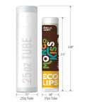 Mongo Kiss USDA Organic Lip Balm Set 8-pack (0.15 oz. each) with Mongongo Oil & Cocoa Butter to Moisturize Chapped Lips | Made in USA by Eco Lips - Yumberry