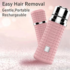 Mini Razors for Women, Upgraded Portable Powerful Electric Razors for Men, Facial Hair Remover for Women, Painless Face Shaver for Travel Office Business Trips