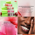 4 Colors Lip Oil Lip Glaze, Soft Brush Head Hydrating Lip Glow Oil,Shiny Transparent Lip Gloss Plumping,Long Lasting Nourishing Non-sticky Fresh Clear Smooth Lip Care -Set B