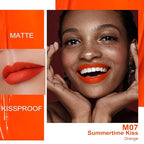 Oulac Matte Lipstick for Women, Long Lasting Liquid Lipstick High Impact Lip Color Full Coverage Lip Makeup with Vitamin E Waterproof Formula,Vegan M07+MS06+MS08