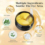 60 pack 24k gold under-eye