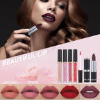 All in One Makeup Kit Makeup Kit for Women Full Kit Multipurpose Makeup ，eyeshadow、 liquid foundation,Loose powder,Eyebrow pencil,4-color lip gloss set