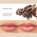 2pcs Lip Balm, Cocoa Bean Lip Oil, Milk Lip Oil, Hydrating Nourishing Roll On Lip Gloss Roll On Design Overlay Different Aroma