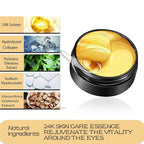 Under Eye Patches - Collagen Eye Masks for Eye Care - 60 Pcs Eye Gels for Dark Cirlce, Puffiness, Refresh, Revitalizing, Travel, Wrinkles