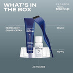 Clairol Root Touch-Up by Nice'n Easy Permanent Hair Dye, 4 Dark Brown Hair Color, Pack of 1