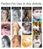 Under Eye Patches for Puffy Eyes, Hot Cold Treatment Cooling Gel Eye Pads Eye Mask for Wrinkles Dark Circles Puffiness Eye Bags 6PCS