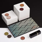 Magnetic Palette Black Empty Makeup Palette with Mirror