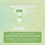 Glow Recipe Avocado Retinol Eye Cream for Wrinkles - Overnight Under Eye Cream for Dark Circles, Firming & Brightening Dull, Puffy Eyes - Time Release Niacinamide & Caffeine Eye Cream (15ml)