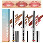Peel Off Lip Liner, 3Pcs Matte Lip Liner,Waterp