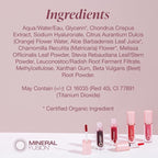 Mineral Fusion 2-in-1 Lip & Cheek Stain Rose, 0.10 fl oz, Rosey Pink hydrating, long-lasting, matte lip and cheek color
