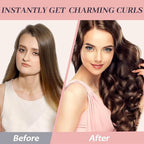 4PCS Volumizing Hair Clips for Root Lift & Volume - Instant Bangs Roller Clips for Effortless Curls & Lift - Velcro Rollers For Hair - Hair Rollers For Women - Cyan