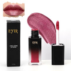 Glitter Lip Gloss - Shimmer Lip Gloss Matte, Long Lasting Lip Gloss, Diamond Liquid Lip Gloss for Women(5ml, 01 Pink Rose)