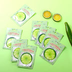 72 count eye pad cucumber