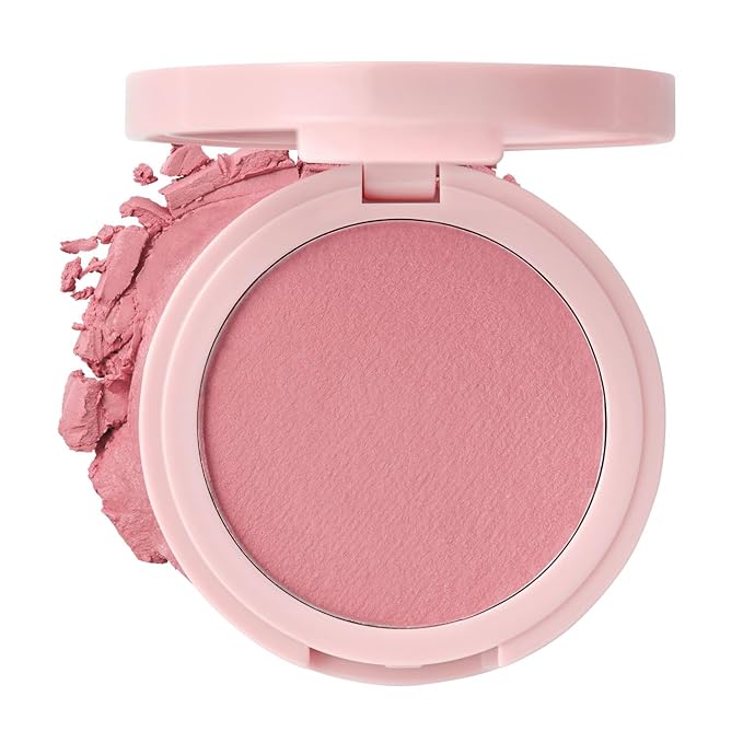 EGLIPS All Over Blusher - Multi-Use Cream Jelly Blush for Eyes & Cheeks Easy Blend and Buildable Texture with Shimmery Pearls Transparent Natural Finish Korean Face Makeup (10 ADORE, 0.17 oz)