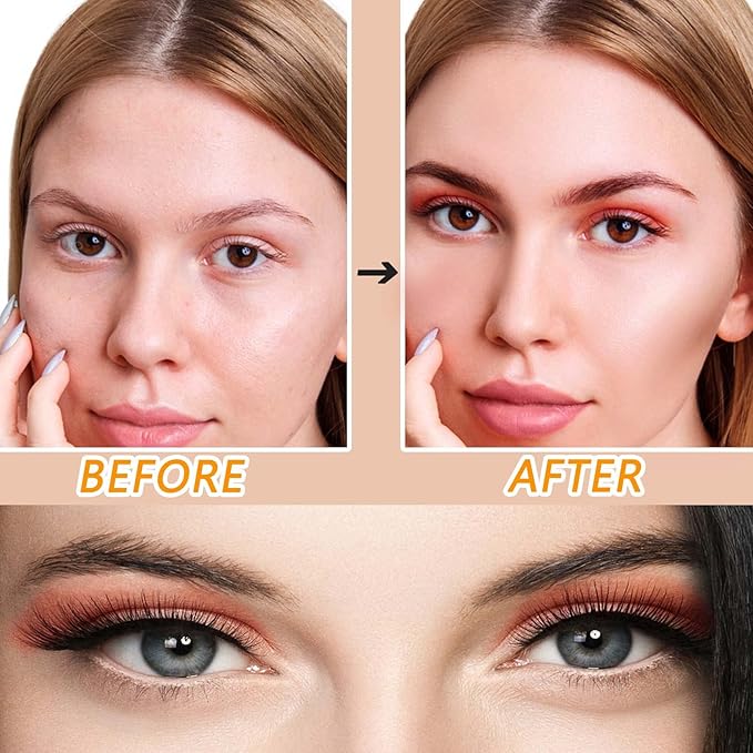 3 PCS Cream Contour Blush Stick,Long Lasting Waterproof for Women