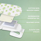 5pcs wormwood steam eye mask,