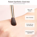 Jessup Professional Eye Makeup Brushes Set Natural-Synthetic 15pcs for Eyeshadow Blending Concealer Eyeliner Eyebrow, Zinfandel T284