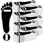 Nuenen 120 Pairs Spray Tan Feet Pads Protectors Disposable Adhesive Spray Tanning Pads Sticky for Sunless Spray Tanning Lasting Tent Protect Foot, 240 Feet