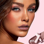 2PCS Tinted Lip Balm, Natural Semi-Gloss Finish, Hydrating Coloring 2 in 1 Lip Stick for Girls & Women 01&03