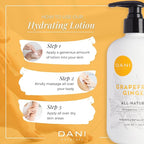 Naturals Hand & Body Lotion - Grapefruit Ginger, Hydrating Lotion with Aloe Vera, Vitamin E & Shea Butter, Moisturizing for All Skin Types, Paraben-Free, 12 Oz