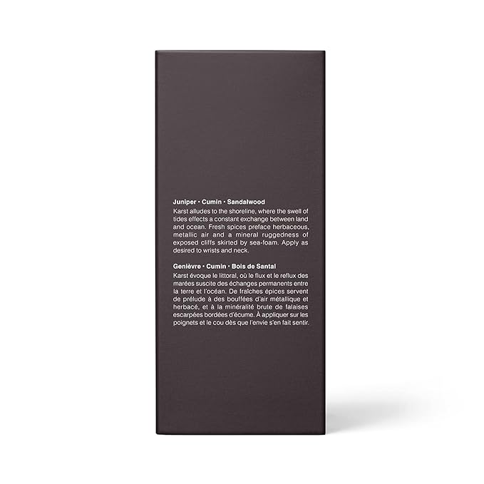 Aesop Karst Eau de Parfum – Fresh, Herbaceous Marine Fragrance with Juniper, Rosemary, and Vetiver | 1.6 oz