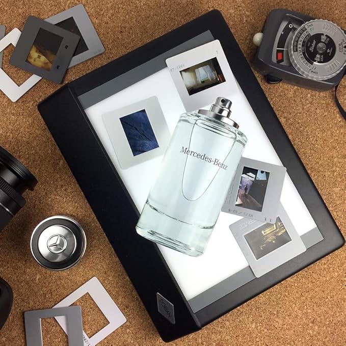 Mercedes-Benz for Men - Long Lasting Cologne for Men - Bergamot, Lemon and Cedar Notes - Everyday Wear Eau de Toilette in Iconic Bottle - 8.1 oz EDT