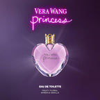 Vera Wang Princess Eau de Toilette 3.4 fl oz (Pack of 1), Notes of Apple, Quava, and Vanilla, Women's Fragrance, Long Lasting, Everyday Fragrance, Travel Size