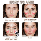 3Pcs Cream Contour Stick Makeup Set, Cream Bronzer