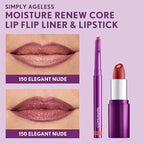 COVERGIRL Simply Ageless Lip Flip Liner, Elegant Nude, Pack of 2