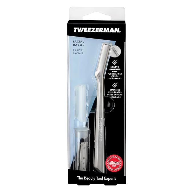Tweezerman Stainless Steel Facial Razor