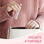 Facial Hair Removal for Women - Painless Facial Hair Remover - Electric Hair Removal Device for Face Lips Peach Fuzz with Light (Rose Gold)