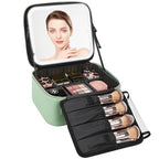 Relavel makeup bag with led