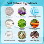 Hyaluronic Panthenol Under Eye Patches Vegan Firming Eye Gel Mask for Wrinkle, Puffy Eye, Dark Circle Treatment 30 Pairs