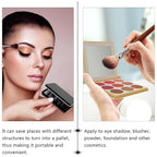 Luxshiny Makeup Case Organizer Empty Eyeshadow Box Empty Eyeshadow Pans Refillable Makeup Container Case For Eyeshadow Powder Blush Lipstick Highlight Makeup Palettes Makeup Samples