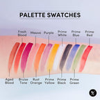 FX Alcohol-Activated 12 Colors Makeup Palette, Highly Pigmented Professional Makeup for the Stage, Film, Costumes, Cosplay, SFX, Performance Arts