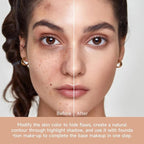 Professional Makeup Cream Contour Palette, Joyeee 12 Colours