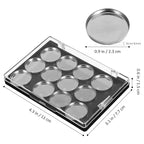 FRCOLOR Empty Eyeshadow Makeup Palette Magnetic Eyeshadow Palette