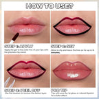 Cilrofelr Peel Off Lip Liner Stain, Long Wear Lip