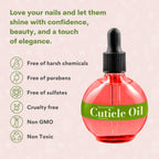 C CARE Holiday Special Cuticle Oil for Nails - Instantly Repairs Miosturizes & Hydrates - Nail Oil Cuticle Softener - 2.5 Oz