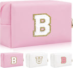Personalized initial letter patch makeup