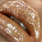 UNICORN SNOT Liquid Metal Lip Paint - Metallic Lip Gloss - Non-drying, Long-lasting Liquid Lipstick, Intense Pigment Color with Metallic Shimmer - Vegan, Cruelty-Free Makeup, Light Sand (Dune)