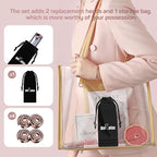 Facial Hair Removal for Women, GURELAX Hair Remover for Face, Painless Hair Removal Device, Face Shavers for Chin Upper Lip -Included 4 x Replacement Heads