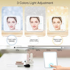 Relavel travel makeup bag with