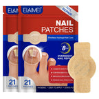 21 PCS Nail Patches ，Toenail Treatment Patch Extra Strength 8-Hour ，Nail Repair Patches,Nail Repair for Restores Damaged Nails and Appearance of Discolored，Overnight Renewal for Men and Women（2pack）