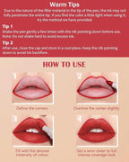 Lip Stain Marker Pen-1Pcs Berry Pink Hydrating Lip