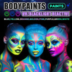 Go Ho Neon Yellow Body Paint 2.37oz