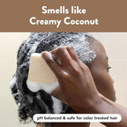 Ethique Frizz Wrangler - Smoothing Solid Shampoo Bar for Dry & Damaged Hair - Vegan, Eco-Friendly, Plastic-Free, Cruelty-Free, 3.88 oz(Pack of 1)